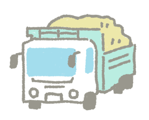トラックのイメージイラスト
