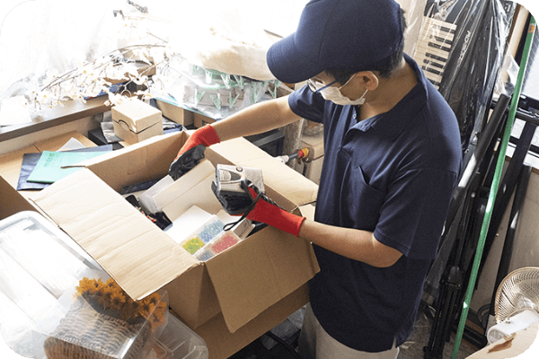 遺品整理の写真