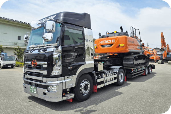 トラックの写真