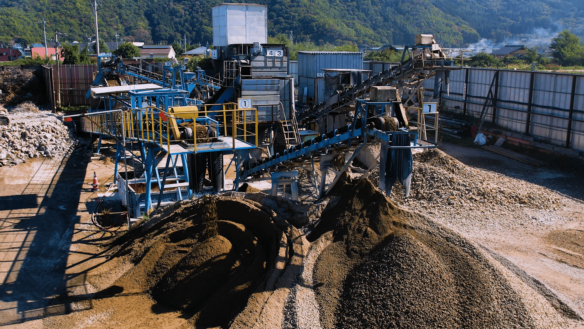 井上産業の工事現場の写真