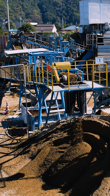 井上産業の工事現場の写真