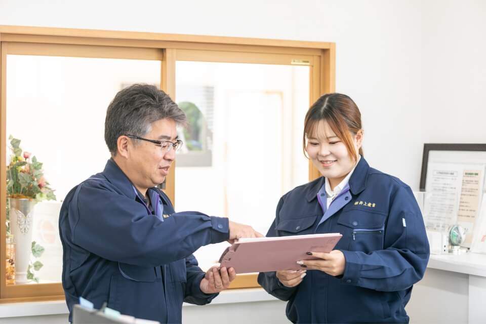 社員の写真