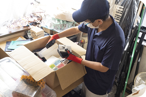 遺品整理の写真